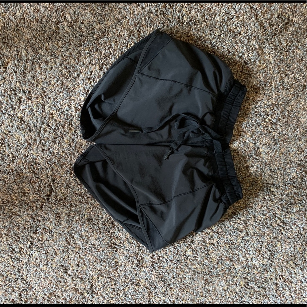 Black Lululemon shorts